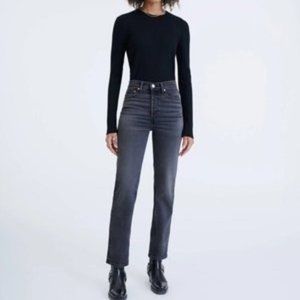 RE/DONE --Comfort stretch ultra high rise stove pipe denim (Size 27)